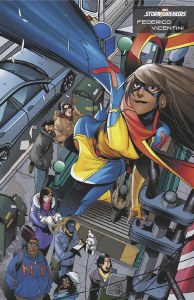 Ms Marvel Mutant Menace #1 Vincenti Variant