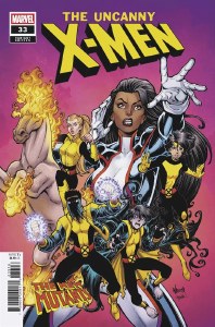 Uncanny X-Men #33 25 Copy Nauck Incentive Variant