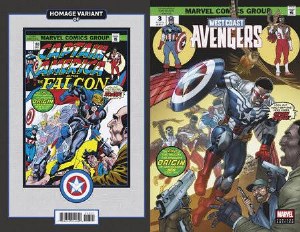 West Coast Avengers #3 Diaz Homage Variant