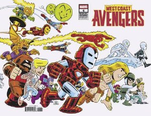 West Coast Avengers #6 Giarrusso Connecting Variant