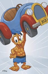 What If Mickey &amp; Friends Became the Fantastic Four #1 50 Copy Noto Virgin Variant