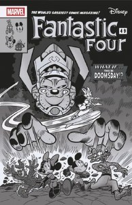 Fantastic Four #1 100 Copy Disney What If BW Variant