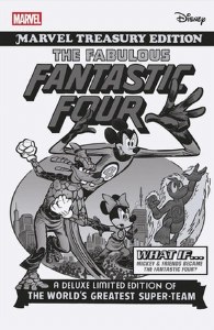 Fantastic Four #2 100 Copy Disney BW Variant