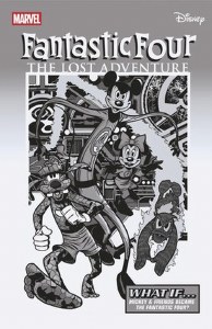 Fantastic Four #3 100 Copy Disney BW What If Variant