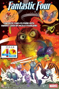 Fantastic Four #15 Nicoletta Baldari Pixar 40Th Variant
