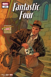 Fantastic Four #19 Marco Checchetto Indiana Jones Marvel Artifact Variant