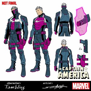 Captain America #8 Design Variant