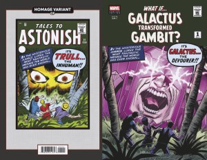 What If Galactus Transformed Gambit #1 Saviak Homage Variant