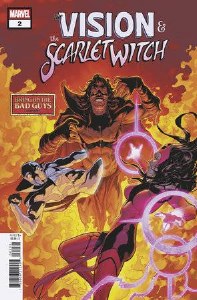 Vision &amp; Scarlet Witch #2 Shaw Bring on the Bad Guys Variant