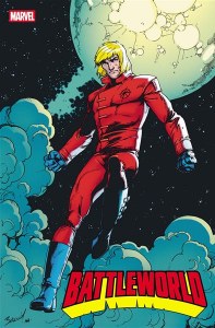 Battleworld #1 Mark Bagley Star Brand Variant