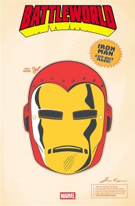 Battleworld #1 Retro Halloween Mask Variant
