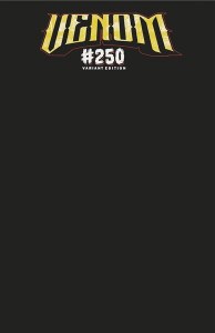 Venom #250 Blank Sketch Variant