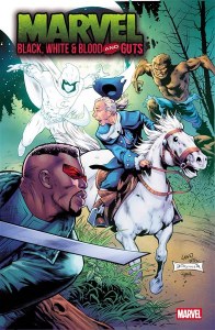 Marvel Black White &amp; Blood and Guts #1 Land Variant