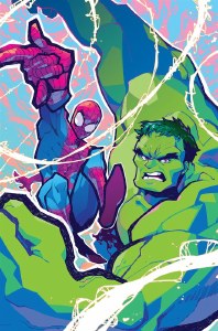 Spider-Man Hulk Fire and Brimstone #1 100 Copy Besch Variant