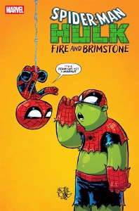 Spider-Man/Hulk Fire And Brimstone #1 Skottie Young Variant