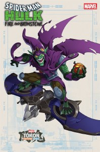 Spider-Man Hulk Fire And Brimstone #2 Marvel Tokon Fighting Souls Variant