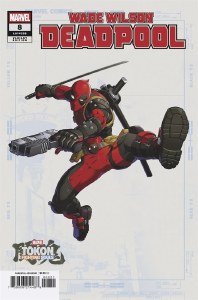 Wade Wilson Deadpool #8 Marvel Tokon Fighting Souls Variant
