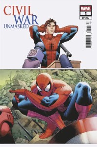 Civil War Unmasked #2 Paulo Siqueira 5-Part Connecting Variant