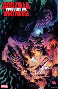Godzilla Conquers the Multiverse #1 Klein Variant