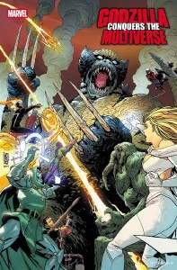 Godzilla Conquers teh Multiverse #1 Camuncoli Variant