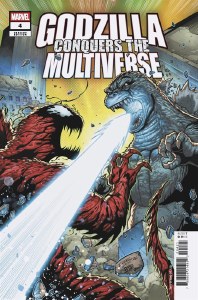 Godzilla Conquers The Multiverse #4 Ron Lim Heisei Vs. Marvel Variant