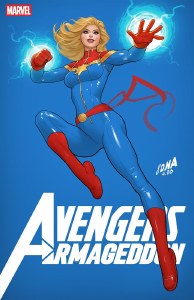 Avengers Armageddon #2 David Nakayama Color Block Blue Variant