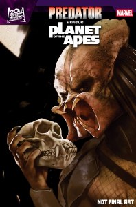 Predator Vs. The Planet Of The Apes #1 Ben Oliver Foil Variant