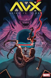 Alien Vs. X-Men #3 German Peralta Variant