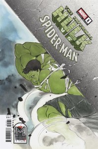 Infernal Hulk Vs. Spider-Man #1 Peach Momoko Momo-Tone Variant