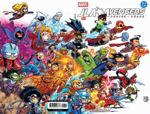 JLA Avengers #3 Facsimile Skottie  Young Incentive Variant