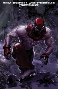 Midnight Spider-Man #1 Cover F Clayton Crain 3-Part Connecting Variant