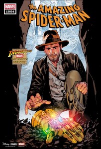 Amazing Spider-Man #1004 Sara Pichelli Indiana Jones Marvel Artifact Variant