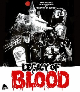 Legacy Of Blood Blu ray