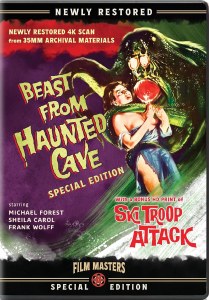 Beast From Haunted Cave Ski Troop Attack Double Feature DVD