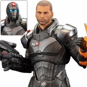 Mass Effect Commander John Shepard 9 In Statue