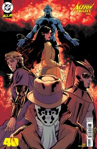 Action Comics #1104 Cvr D Mahmud Asrar Watchmen 40th Anniversary Card Stock Variant