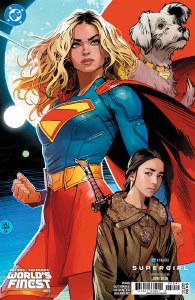 Batman Superman Worlds Finest #52 Cvr D Dan Mora Supergirl Movie Card Stock Variant