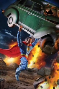Superman 78 Metal Curtain #1 Action Figure Variant