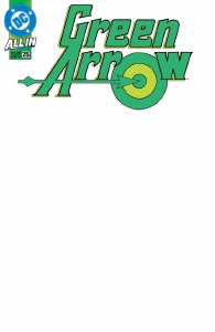Green Arrow #25 Blank Sketch Variant