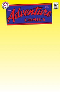 Adventure Comics #260 Facsimile Blank Sketch Variant