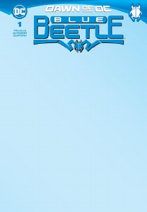 Blue Beetle #1 Blank Sketch Variant