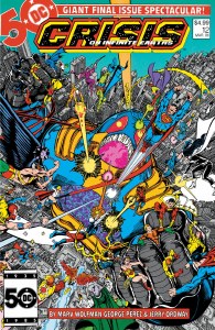 Crisis on Infinite Earths #12 Facsimile Perez Foil Variant