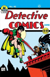 Detective Comics #40 Facsimile Foil Variant