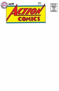 Action Comics #252 Facsimile Blank Sketch Variant
