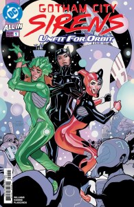 Gotham City Sirens Unfit For Orbit #1