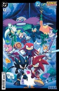 DC x Sonic the Hedgehog Metal Legion #1 Kim Variant