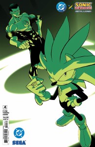DC X Sonic The Hedgehog Metal Legion #4 Cvr C Daniele Di Nicuolo Card Stock Variant