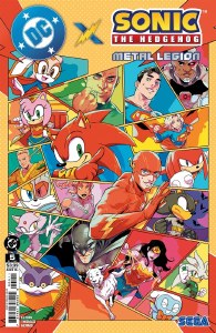 DC X Sonic The Hedgehog Metal Legion #5