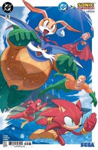 DC X Sonic The Hedgehog Metal Legion #5 Cvr B Min Ho Kim Card Stock Variant