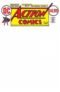 Action Comics #419 Facsimile Blank Sketch Variant